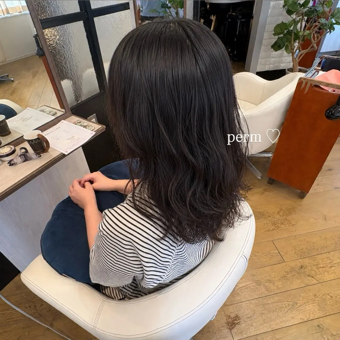 ロング パーマ 🫧 河内 瑠莉 🫧のヘアスタイル