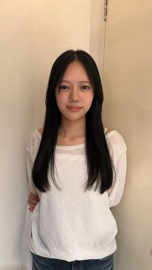 ロング カラー ヘアカラー トリートメント 高橋 杏のヘアスタイル