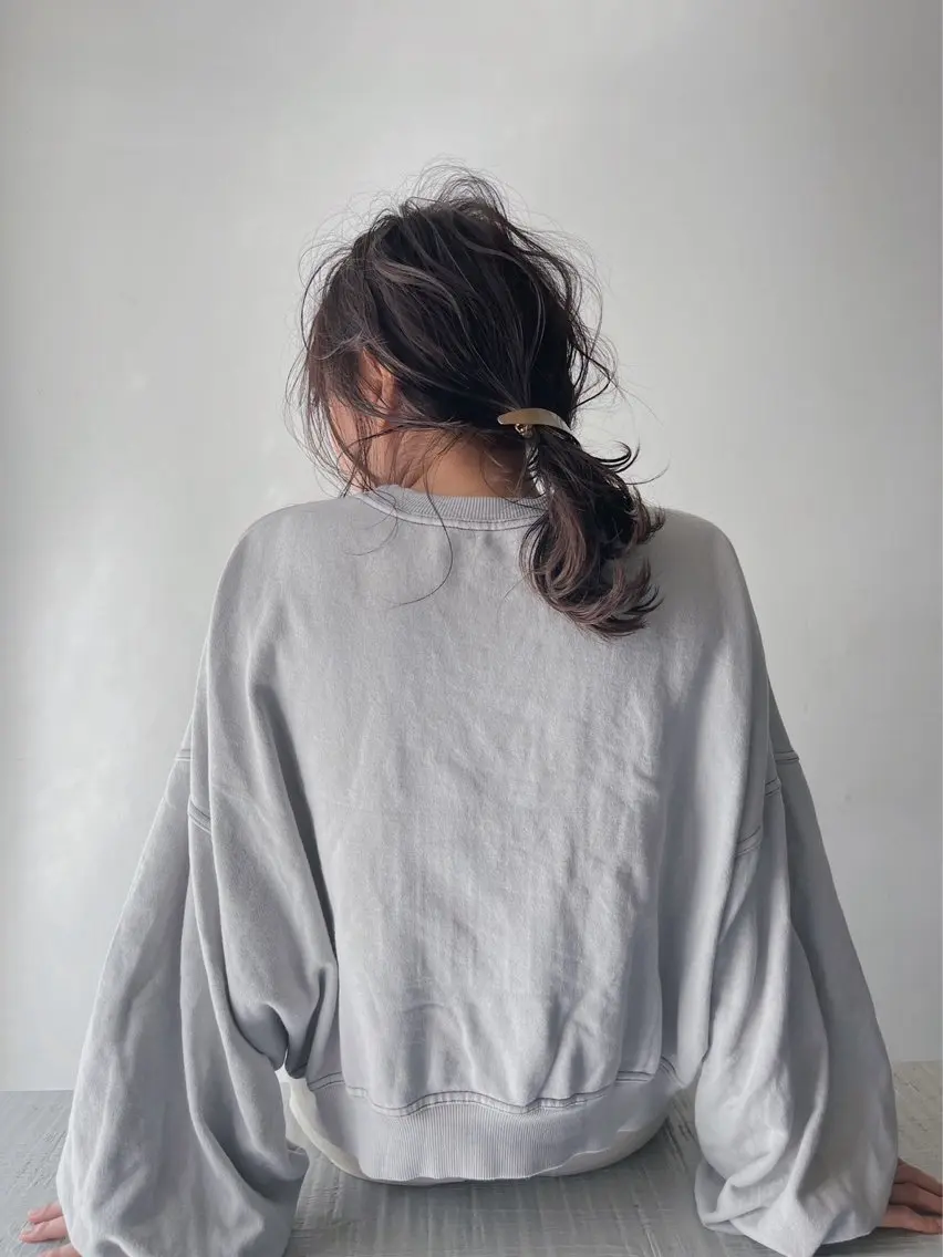 ロング カット ヘアカラー トリートメント 小田 大樹のヘアスタイル