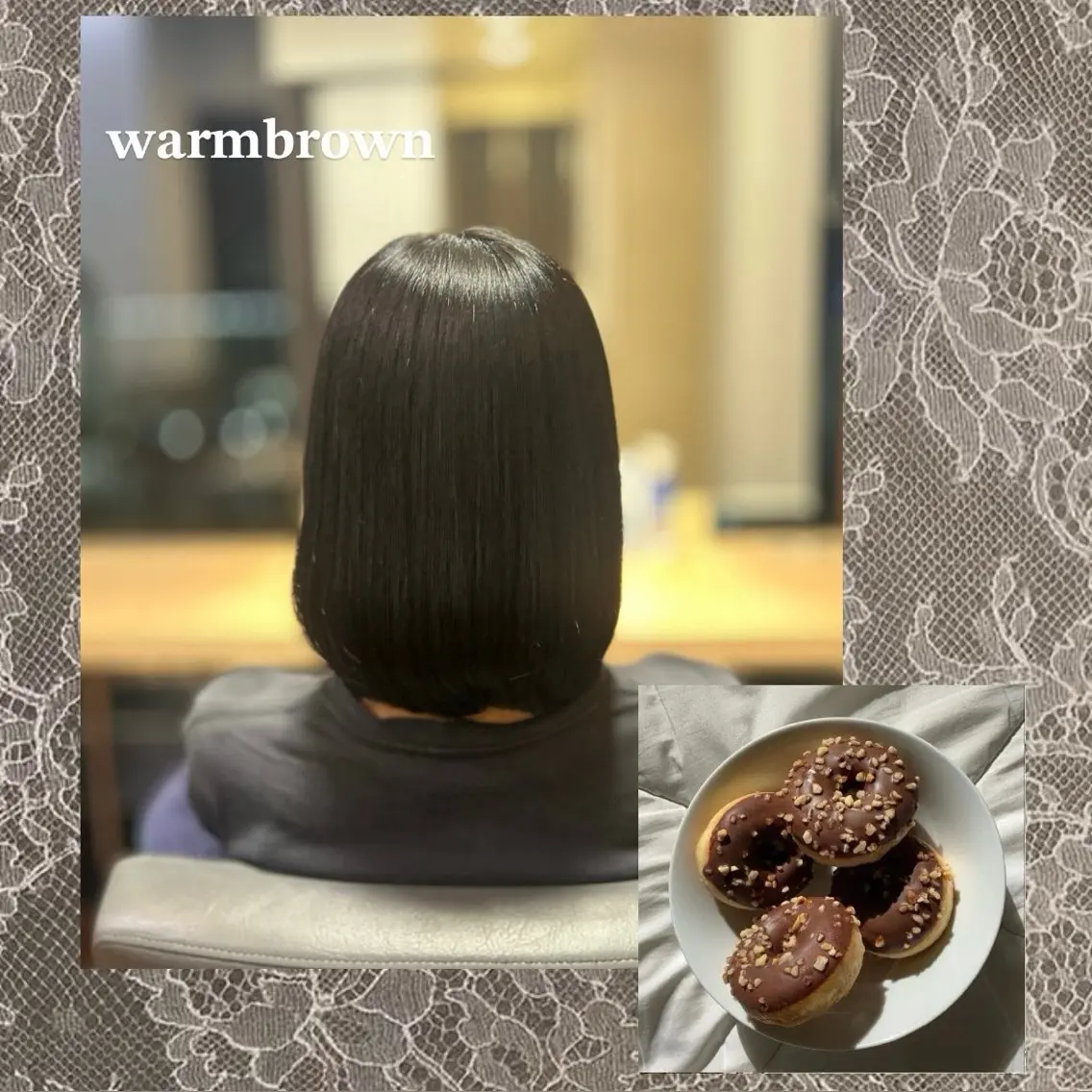 カラー オレンジ ヘアカラー 阿部 さくらのヘアスタイル