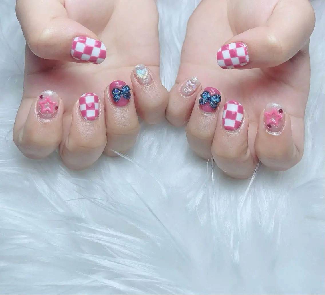 ネイル 持ち込み hairsalon 556のネイルデザイン