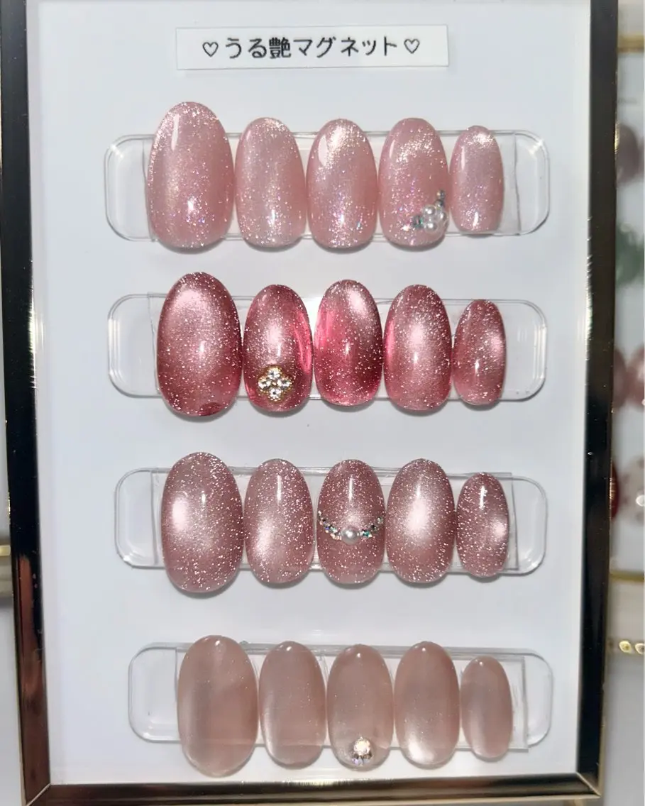 ネイル フラッシュネイル マグネットネイル ハンドネイル - dearnail -のネイルデザイン