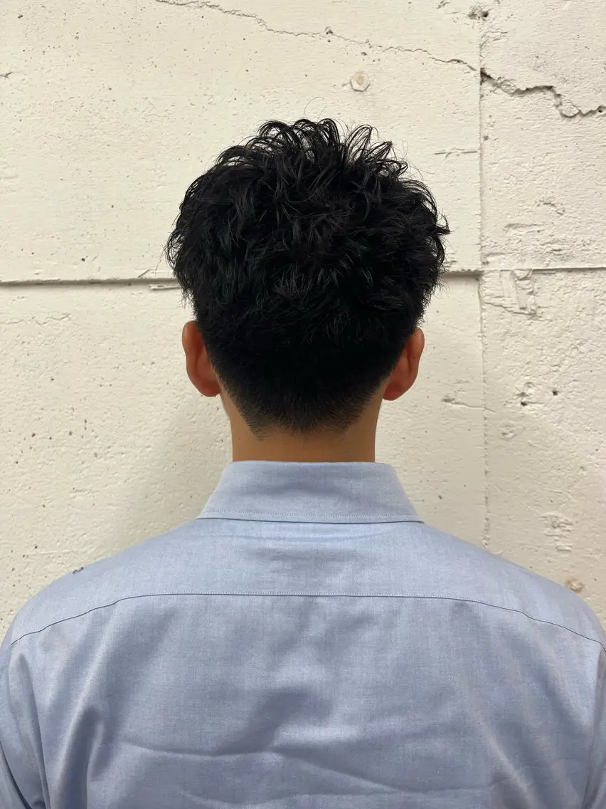 【新規】メンズカット(チェックモデル)の写真