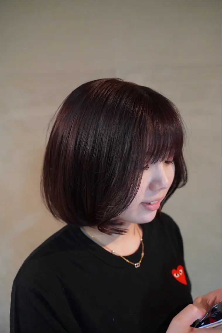 カラー 花森 心珠のヘアスタイル