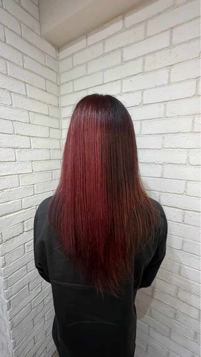 ロング カラー ヘアカラー Harue ·͜·のヘアスタイル
