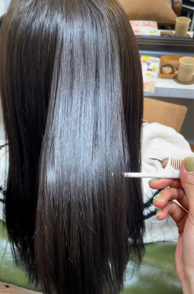 ロング 髪質改善 Natsuki Kumagaiのヘアスタイル