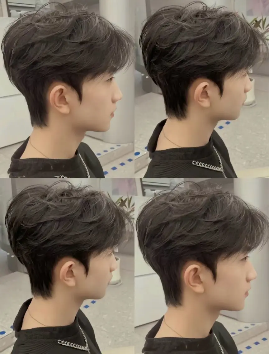 メンズ コウ チホウのヘアスタイル