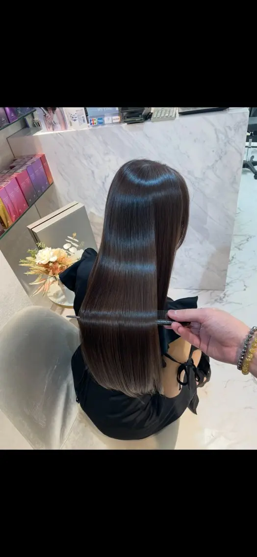 ロング カット トリートメント 田村 聖輝のヘアスタイル