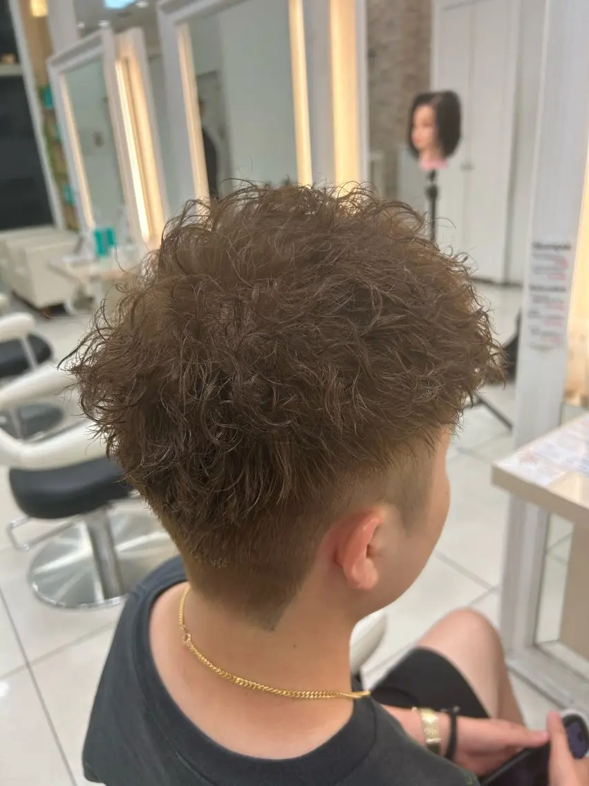 カラー ✨メンズパーマ✨ 山口省吾✨のヘアスタイル