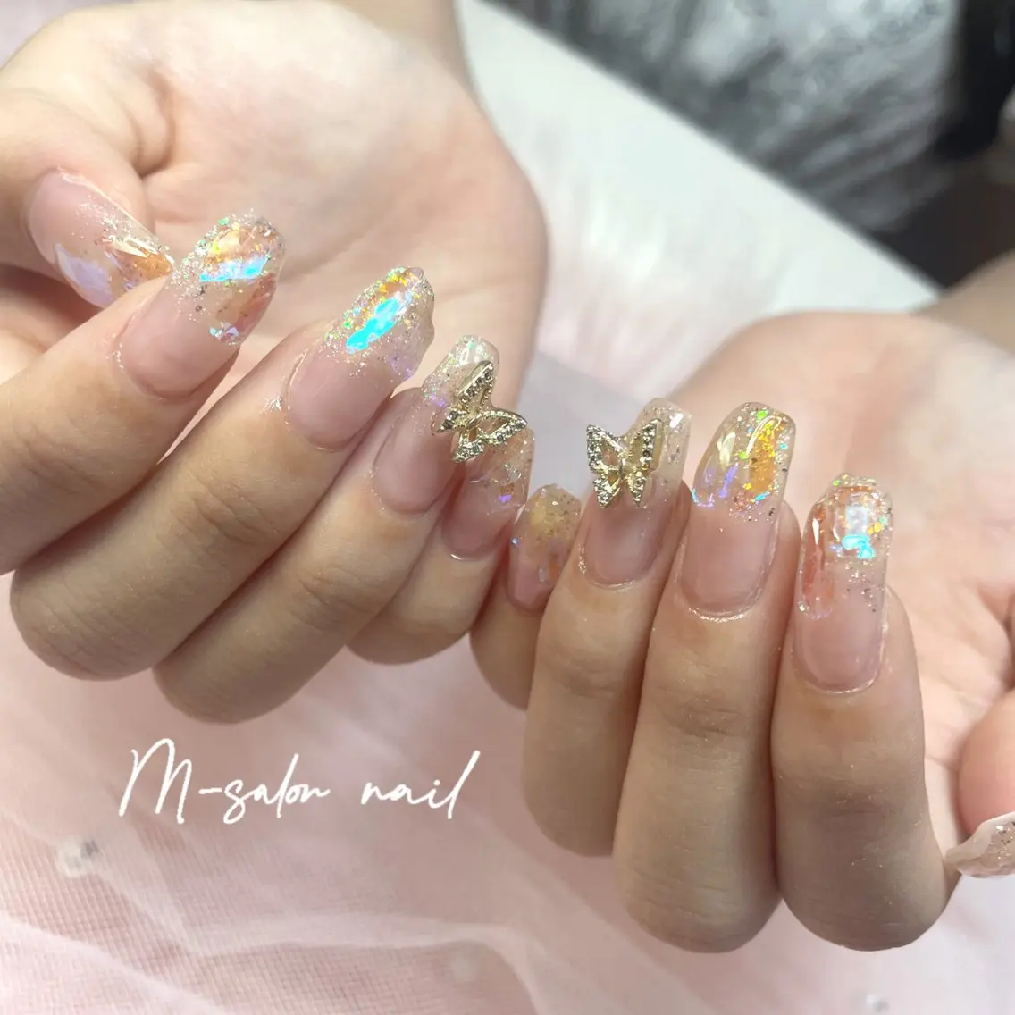 ネイル ハンドネイル 韓国/網紅/パーツ M-salonのネイルデザイン