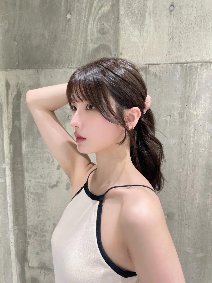 セミロング カラー カット ヘアカラー トリートメント 寺島 圭人のヘアスタイル