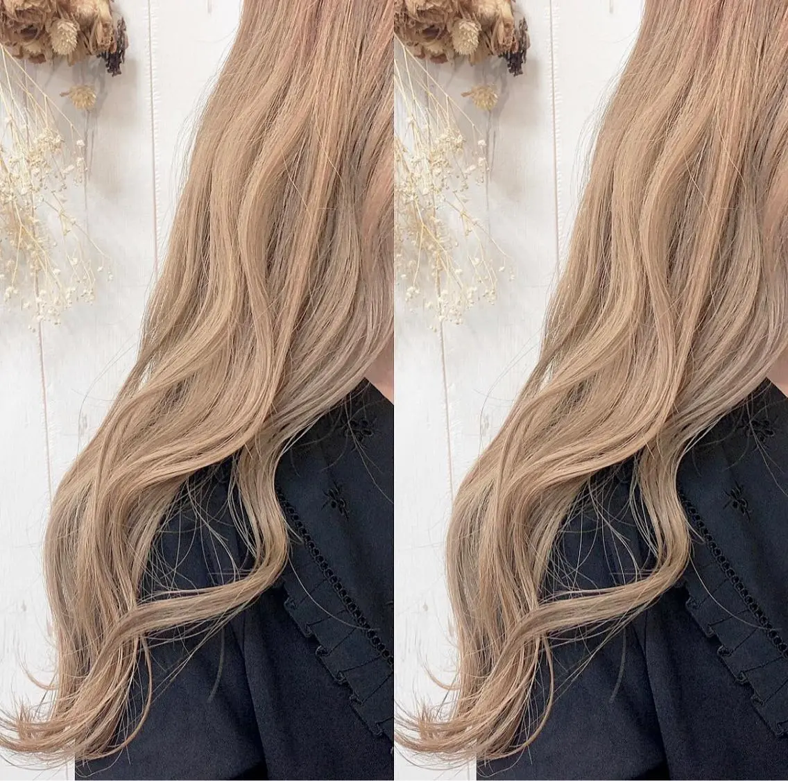 ❤︎ケアブリーチ／ベージュカラー❤︎ ハイトーン❤︎ 透明感のある王道に可愛いカラーの写真