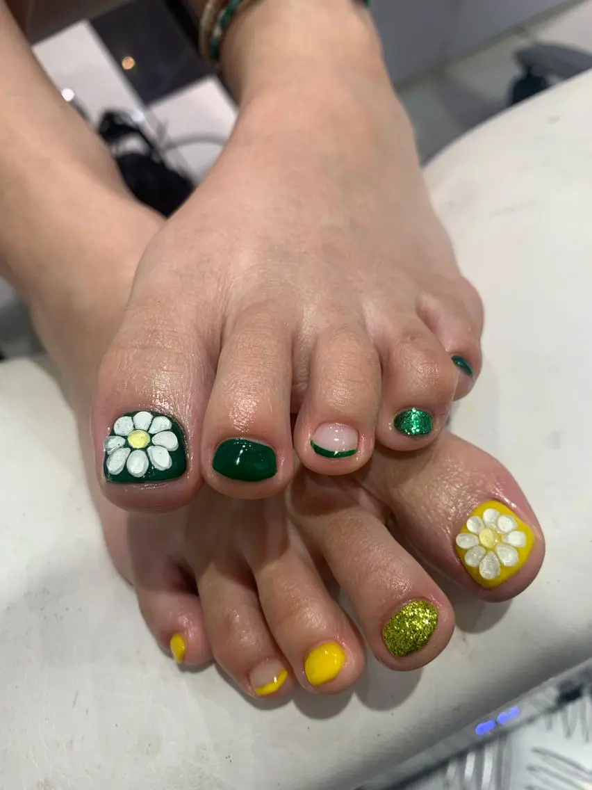 🍒フットネイル🍒   可愛い足元に👣♡の写真