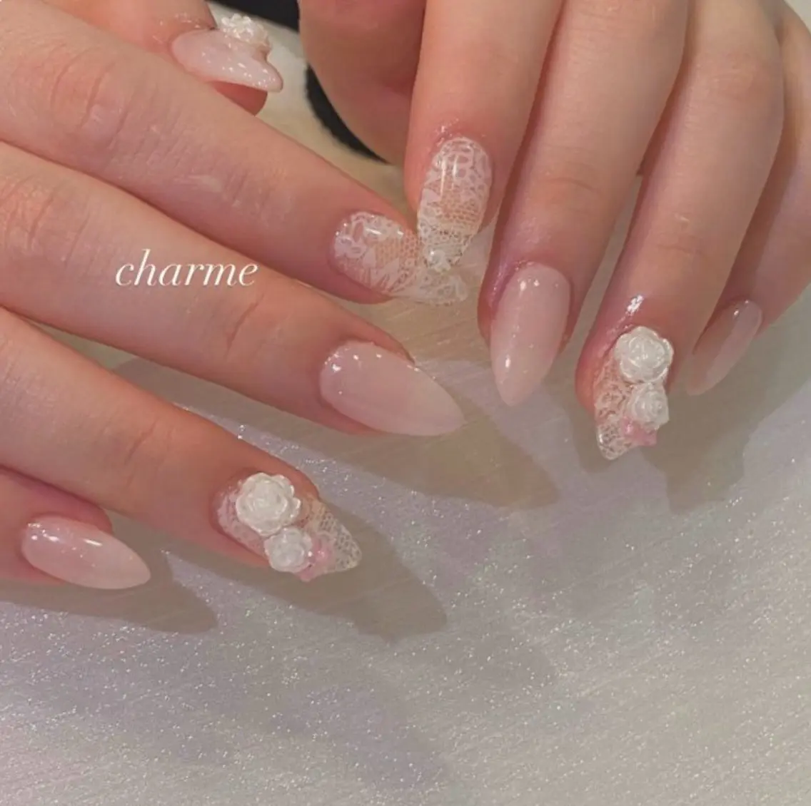 ネイル charme Jr.nailistのネイルデザイン