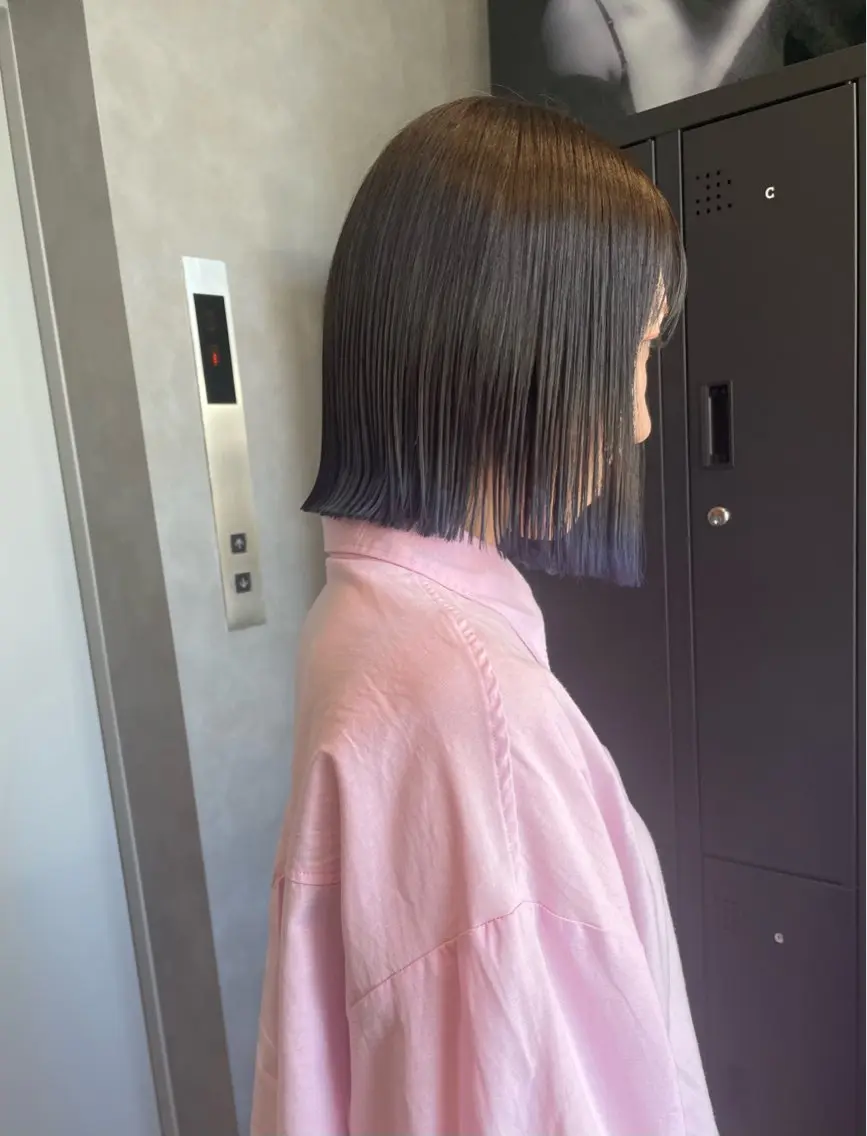 カット+グラデーションカラー+リペアモイスト2stepトリートメントの写真