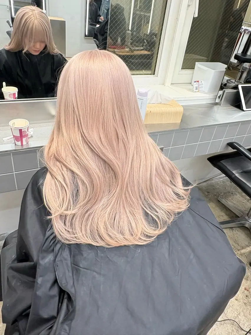 【💫ダブルカラー💫】リタッチ＋トリートメントの写真