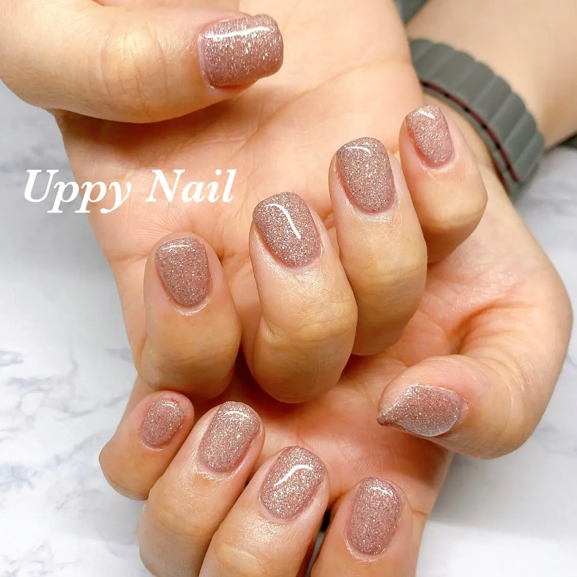 ネイル キラキラネイル ハンドネイル Uppy Nail ukyoのネイルデザイン