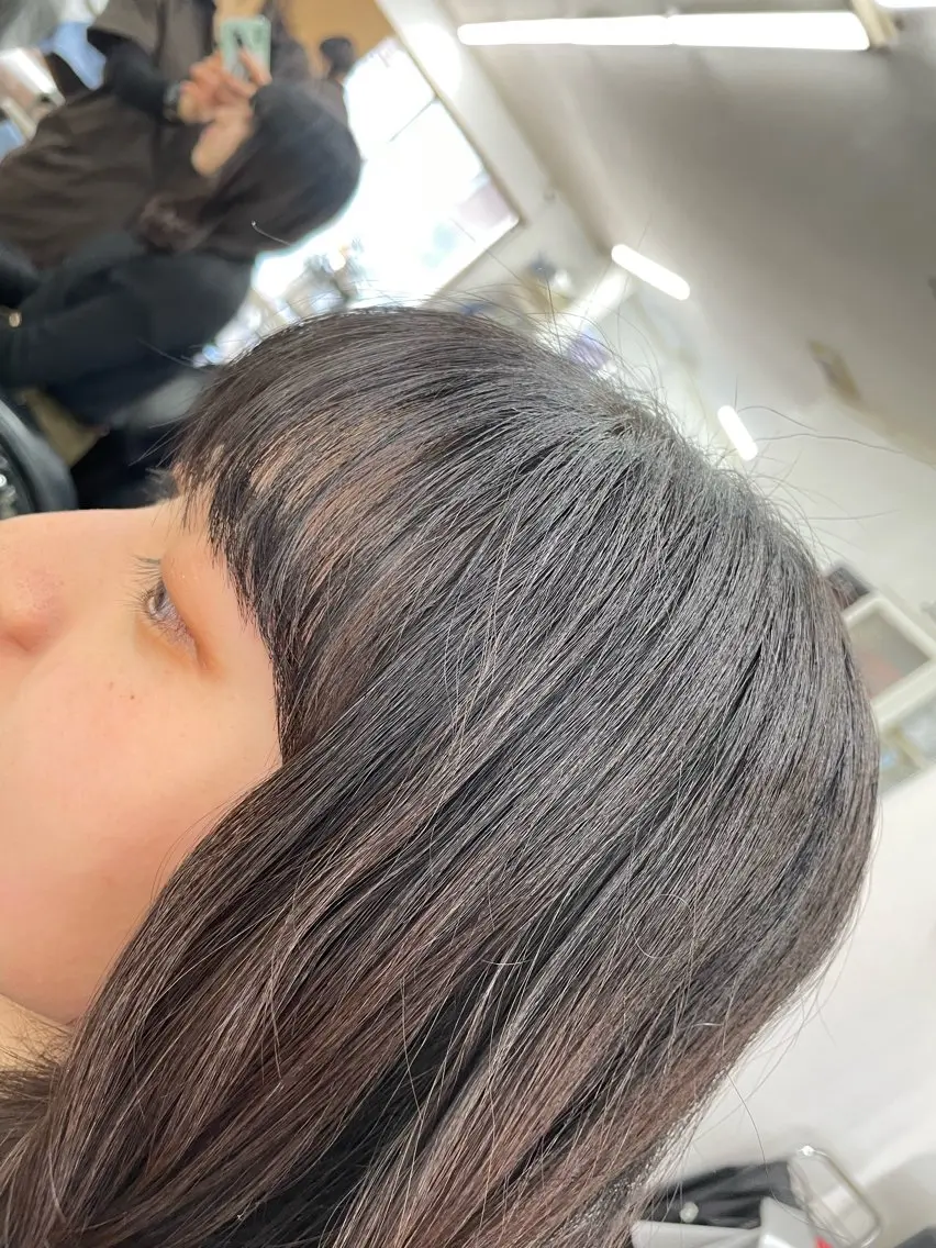 ミディアム パーマ ヘアアレンジ ミディアムパーマ 本橋 琴実のヘアスタイル