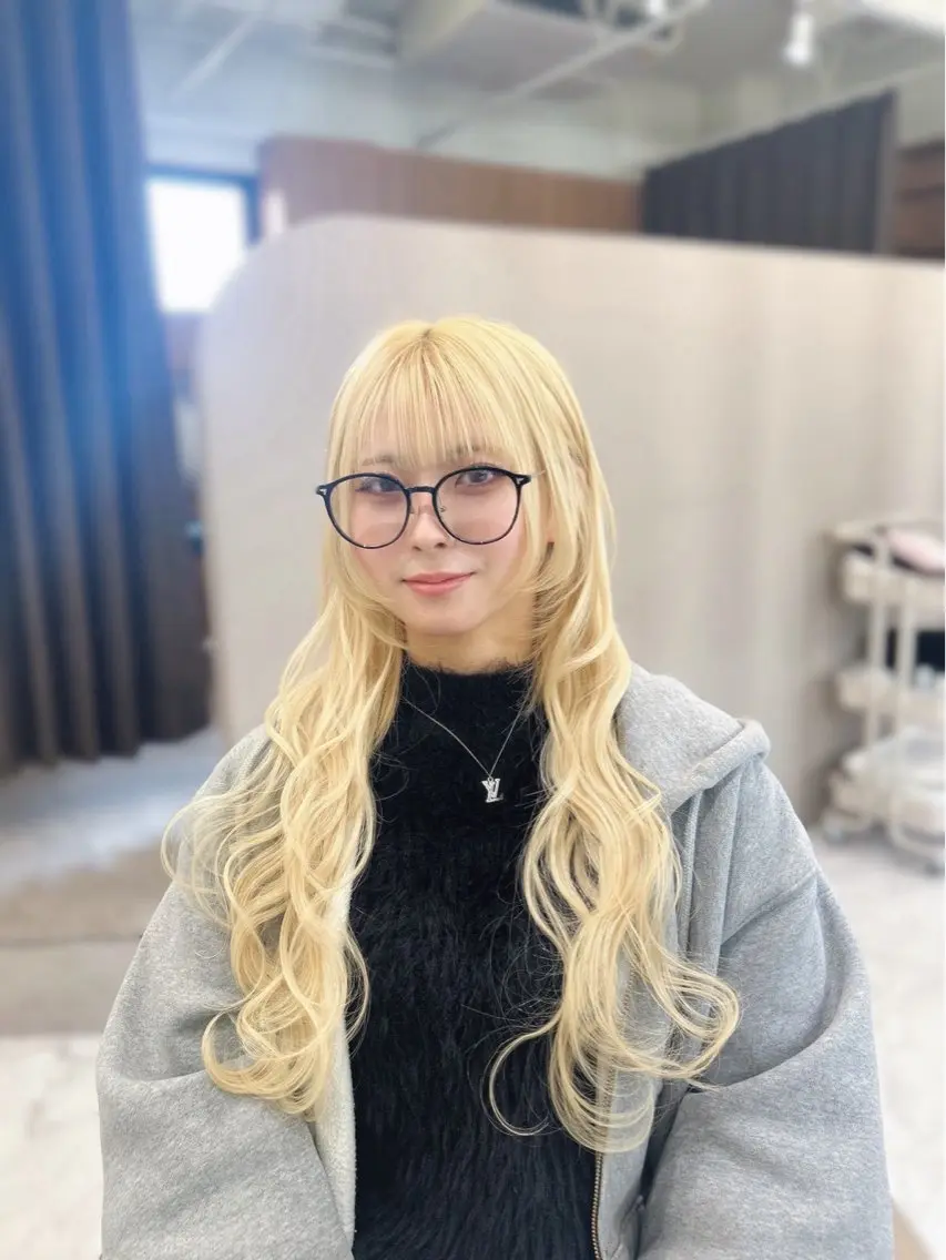 ブリーチ込みダブルカラー︎︎☁(ロング料金+1100円)の写真