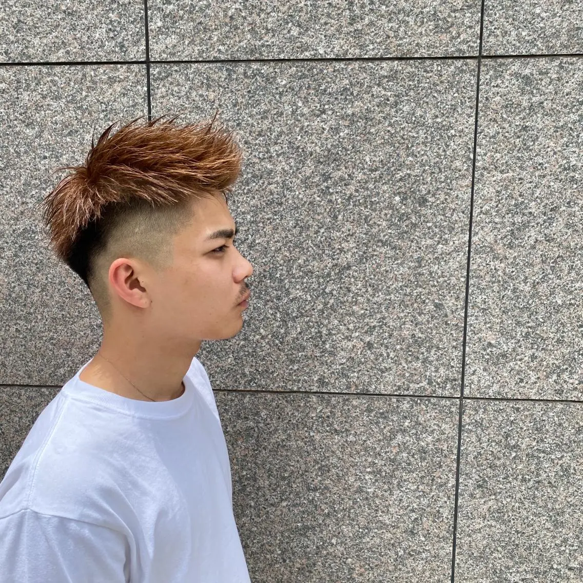 ショート カラー メンズ メンズブリーチ メンズショート ブリーチ ショートヘア 髪質改善透明感カラー /SHOGO☀️のヘアスタイル