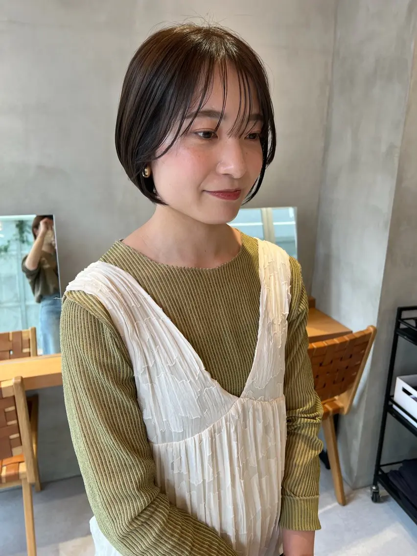 ショート 三浦 れいやのヘアスタイル