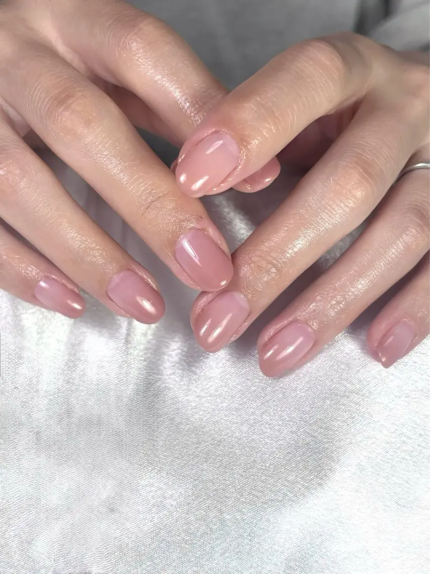 ネイル 【大人上品ネイル】 ゆい🌷のネイルデザイン