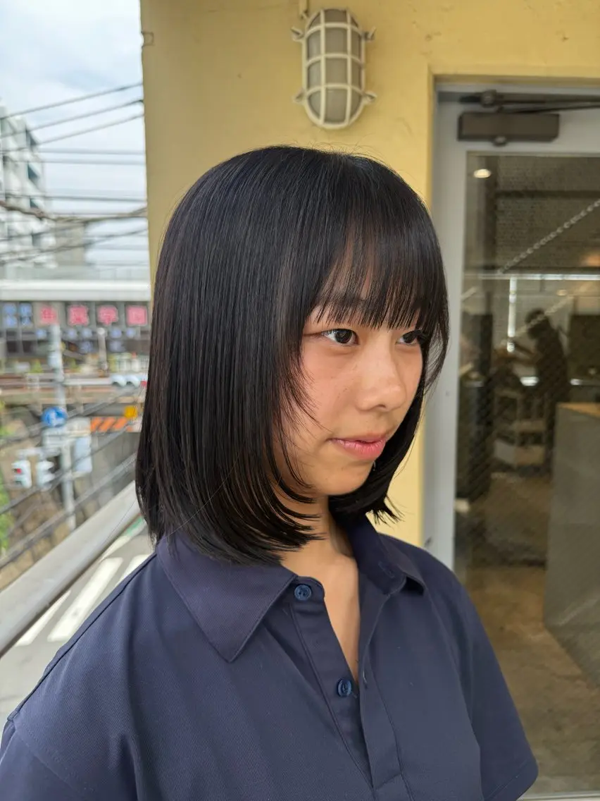 ミディアム ku rumiのヘアスタイル