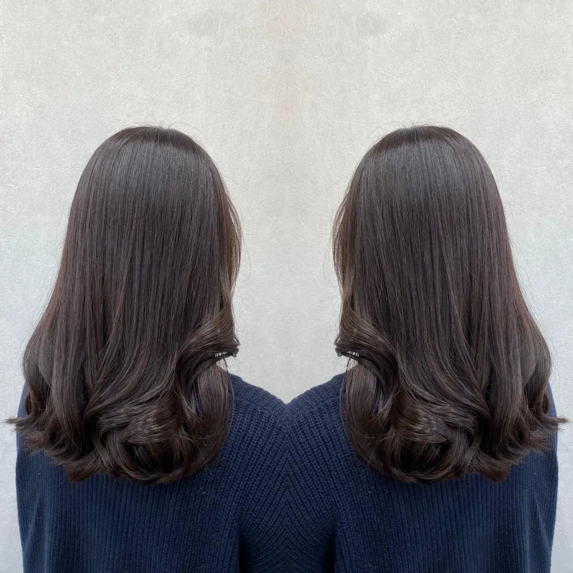 ロング カラー tocca 💜石田愛結💜のヘアスタイル
