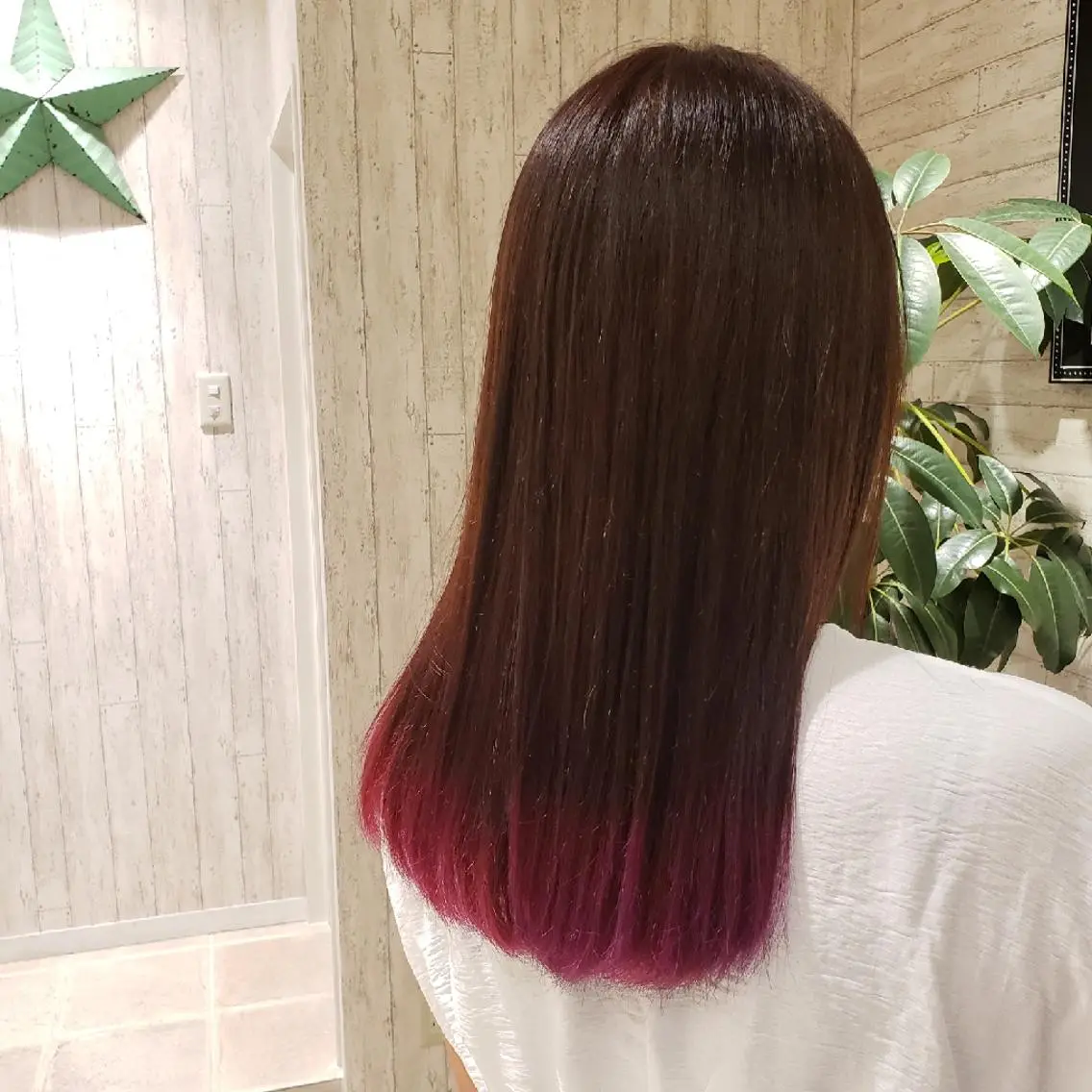 ロング カラー グラデーションカラー ラベンダーカラー 💖パーソナル診断 特化YUYA💖のヘアスタイル