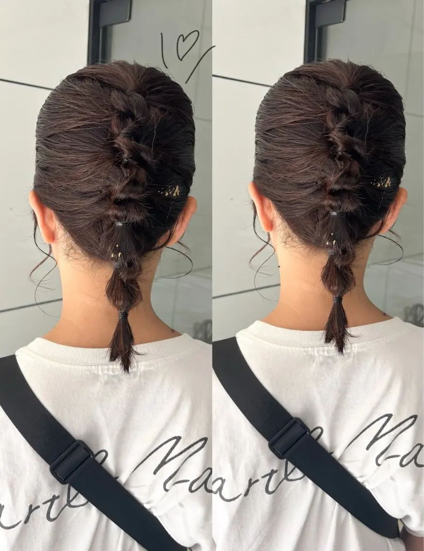 ミディアム ヘアセット Nanako Miyazakiのヘアスタイル