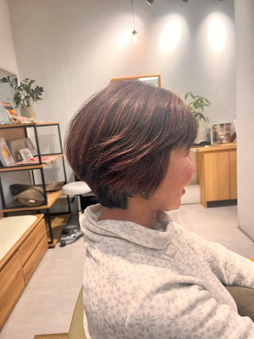 ショート ショートヘア カット 武田 綺音のヘアスタイル
