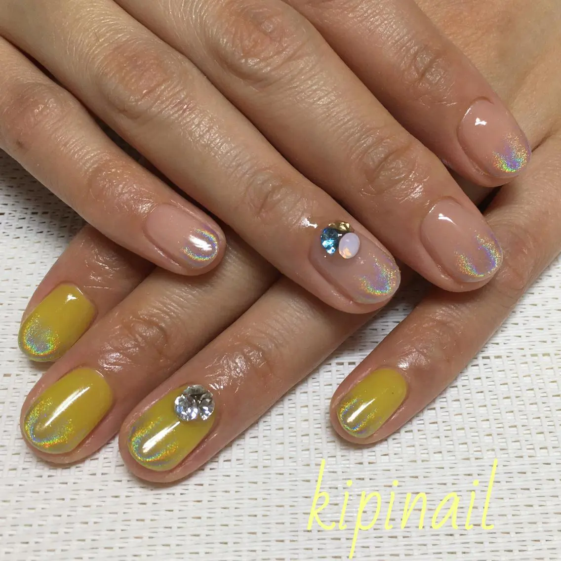 ネイル グラデーション kipinail 川﨑えりかのネイルデザイン