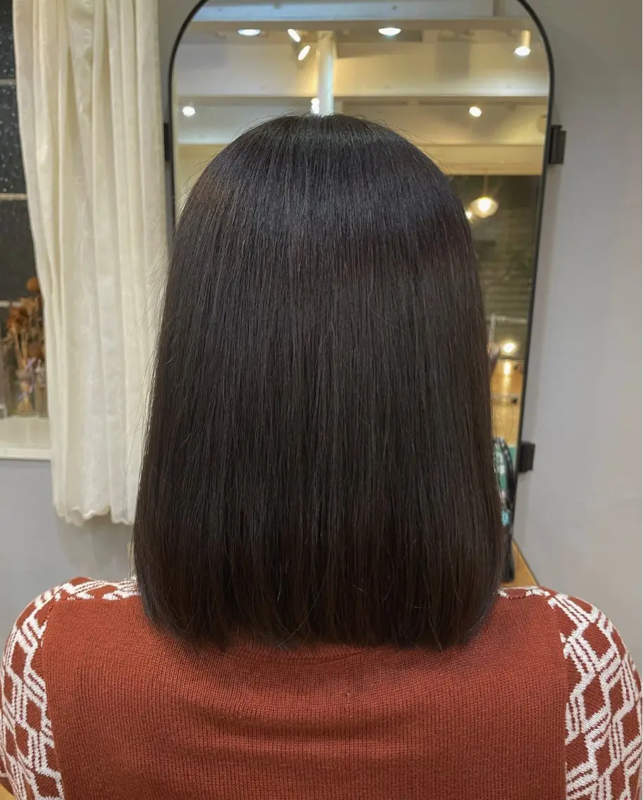 ミディアム ヘアカラー トリートメント 艶髪✨️/縮毛矯正/ ニュアンス/田中大翔のヘアスタイル