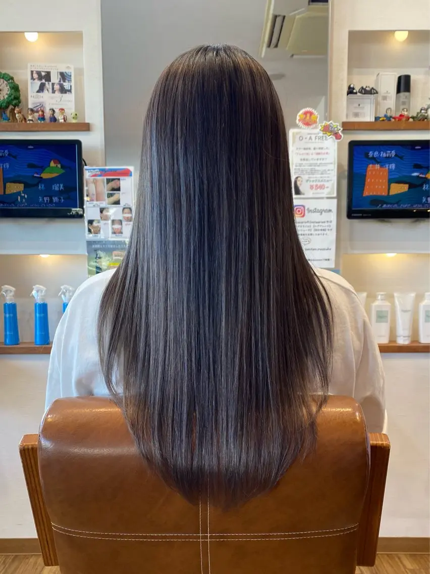 カラー ヘアカラー 心cocoro RISAのヘアスタイル