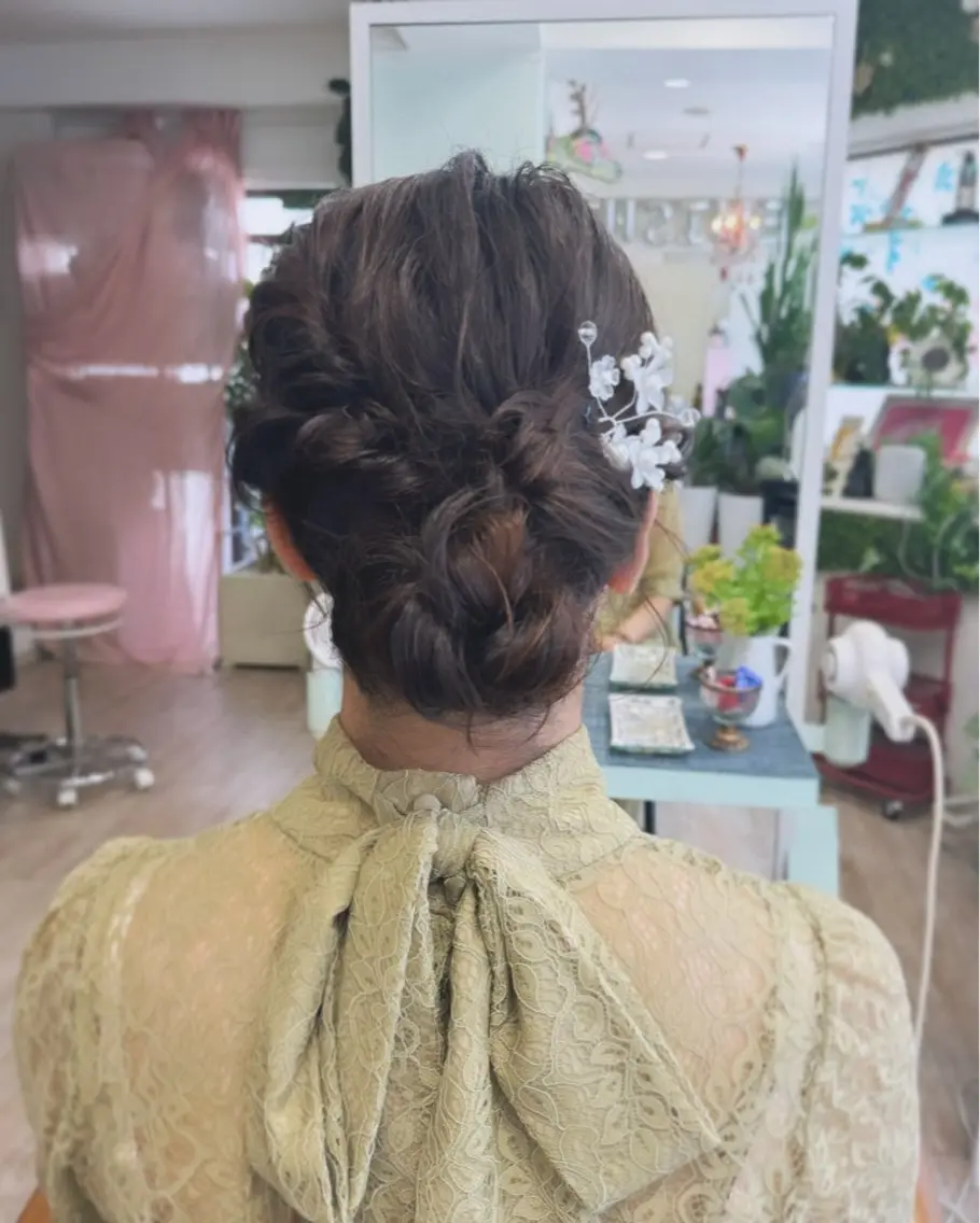 ヘアアレンジ 個室サロン🌼万希 ヘアケア/ヘッドスパのヘアスタイル