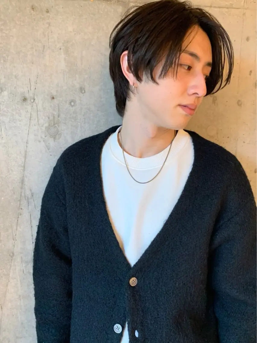 【限定1名様のみ!】原宿メンズストリートカット+ポイントパーマの写真