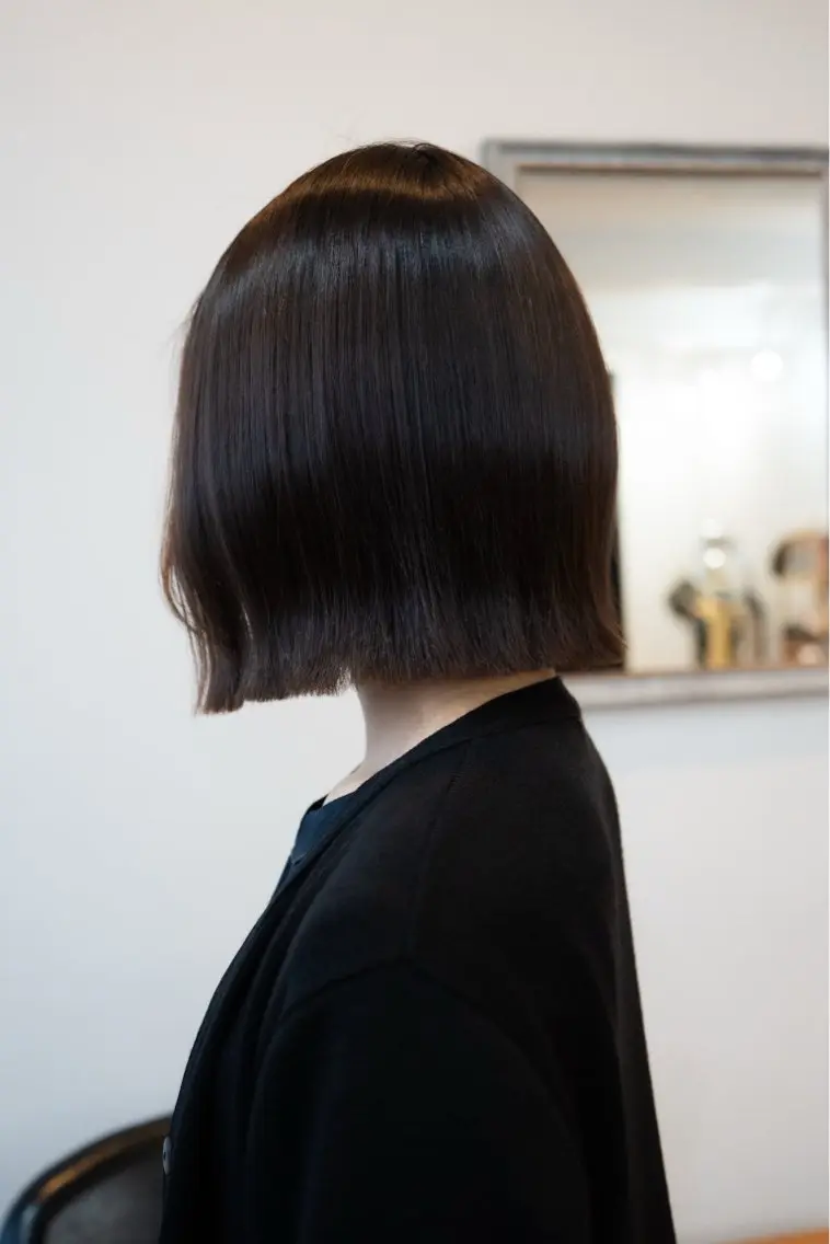ミディアム ボブレイヤー募集中 出島　凜平のヘアスタイル