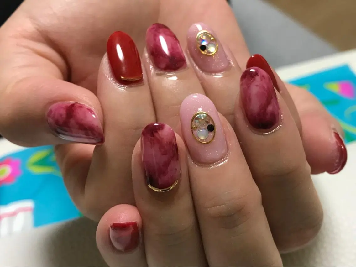 ネイル 佐藤 ゆうのネイルデザイン
