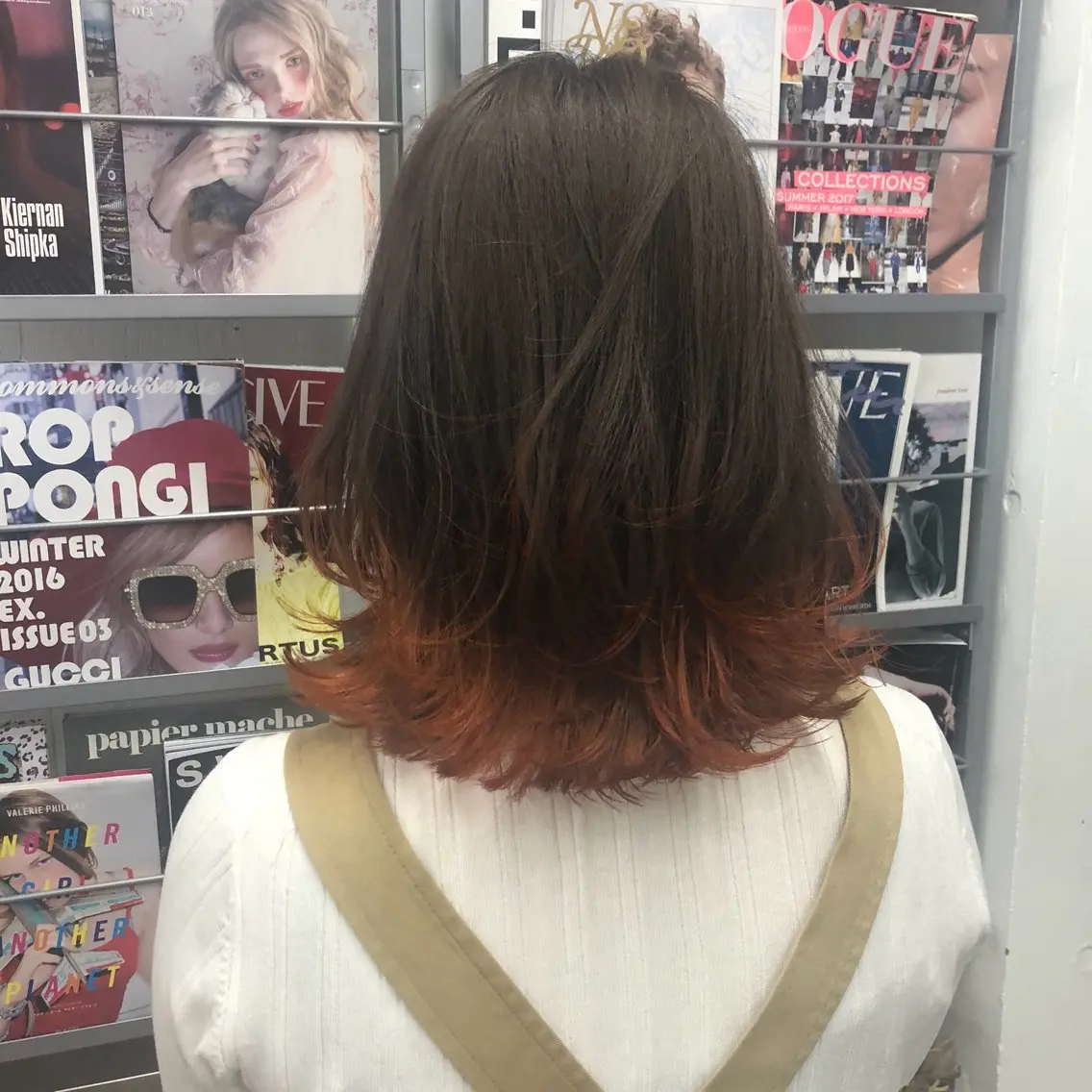 ミディアム カラー ✨髪質改善矯正× ブリーチ✨YU-KIのヘアスタイル