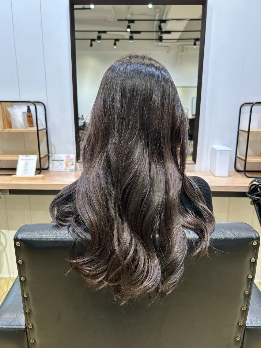 ロング カラー ヘアカラー トリートメント K-two/谷町/ 丸山永遠の眉毛・アイブロウイメージ