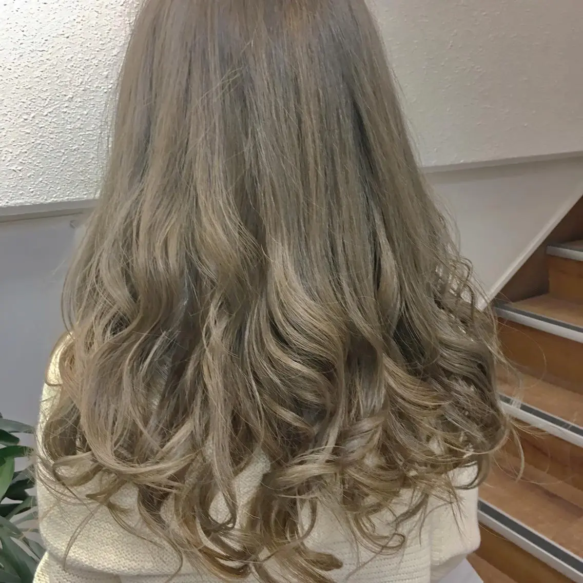 ロング カラー 透明感カラー グレージュ カット ヘアカラー トリートメント 髪質改善/美髪矯 正ヤマモトハルキのヘアスタイル