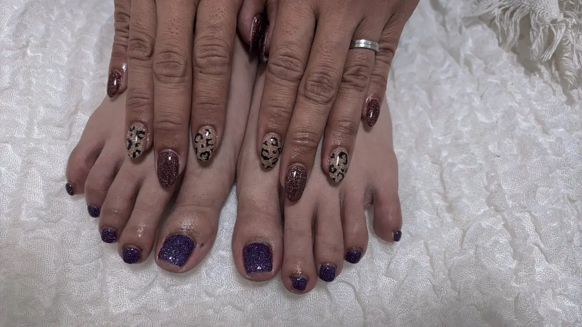 ネイル フラッシュネイル フットネイル ジェルネイル フットネイル coco nailのネイルデザイン