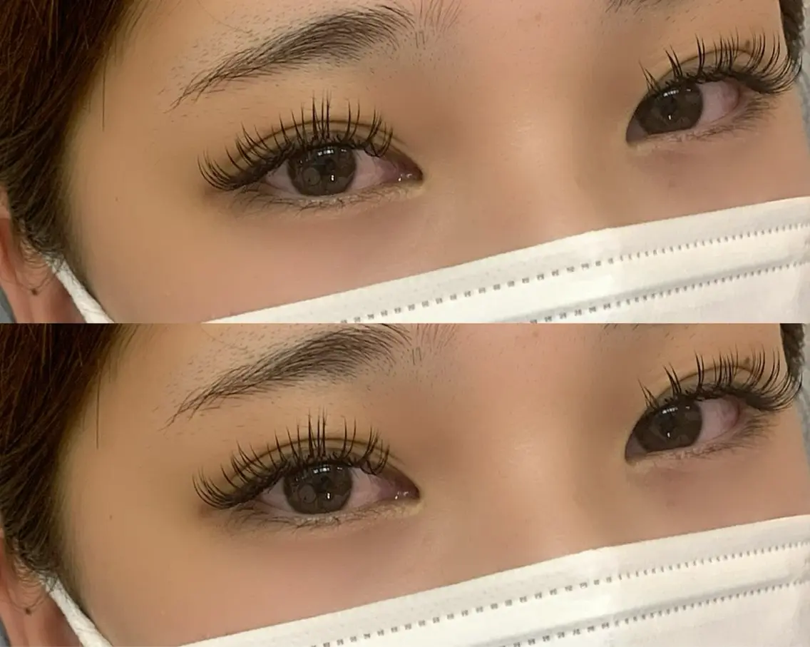 マツエク・マツパ フラットラッシュ Eyelash Salon IROのマツエク・マツパデザイン