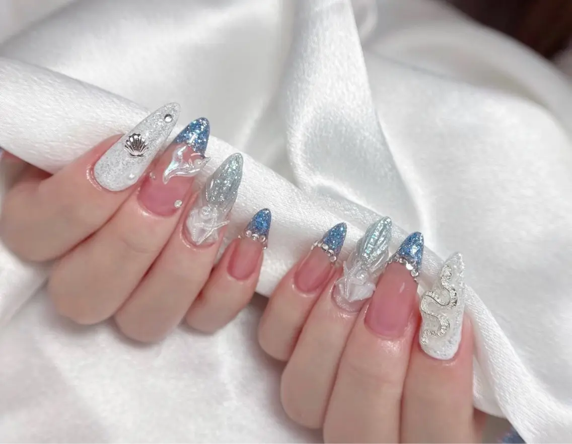 ネイル ハンドネイル WO MIAO💎のネイルデザイン