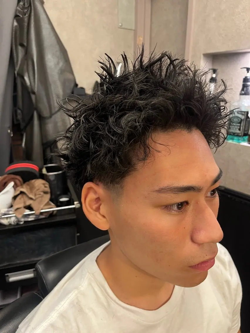 ショート ショートヘア ヤマザキ ユキヤのヘアスタイル