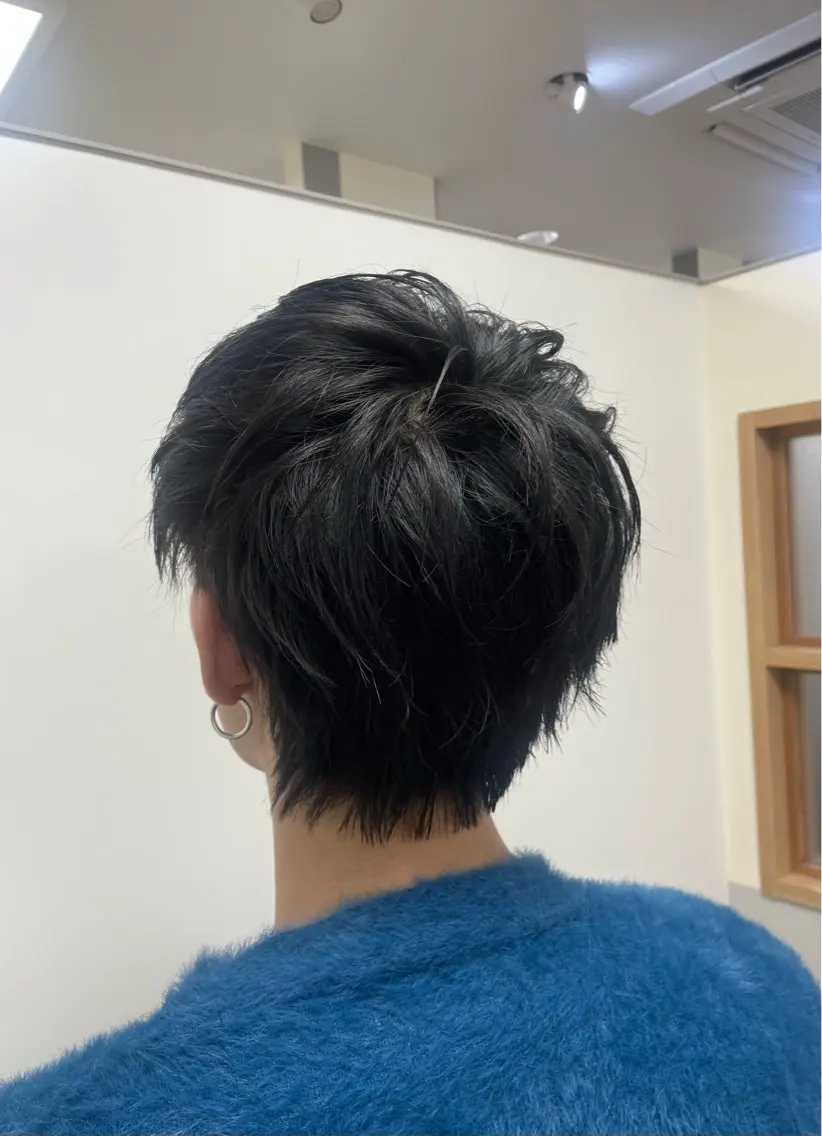 期間限定🉐🎉曲がる縮毛矯正+メンズカット💇！(メンズ縮毛矯正)の写真