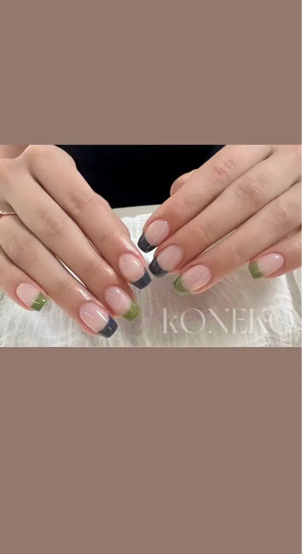 ネイル コネコネイルサロン モデル用のネイルデザイン