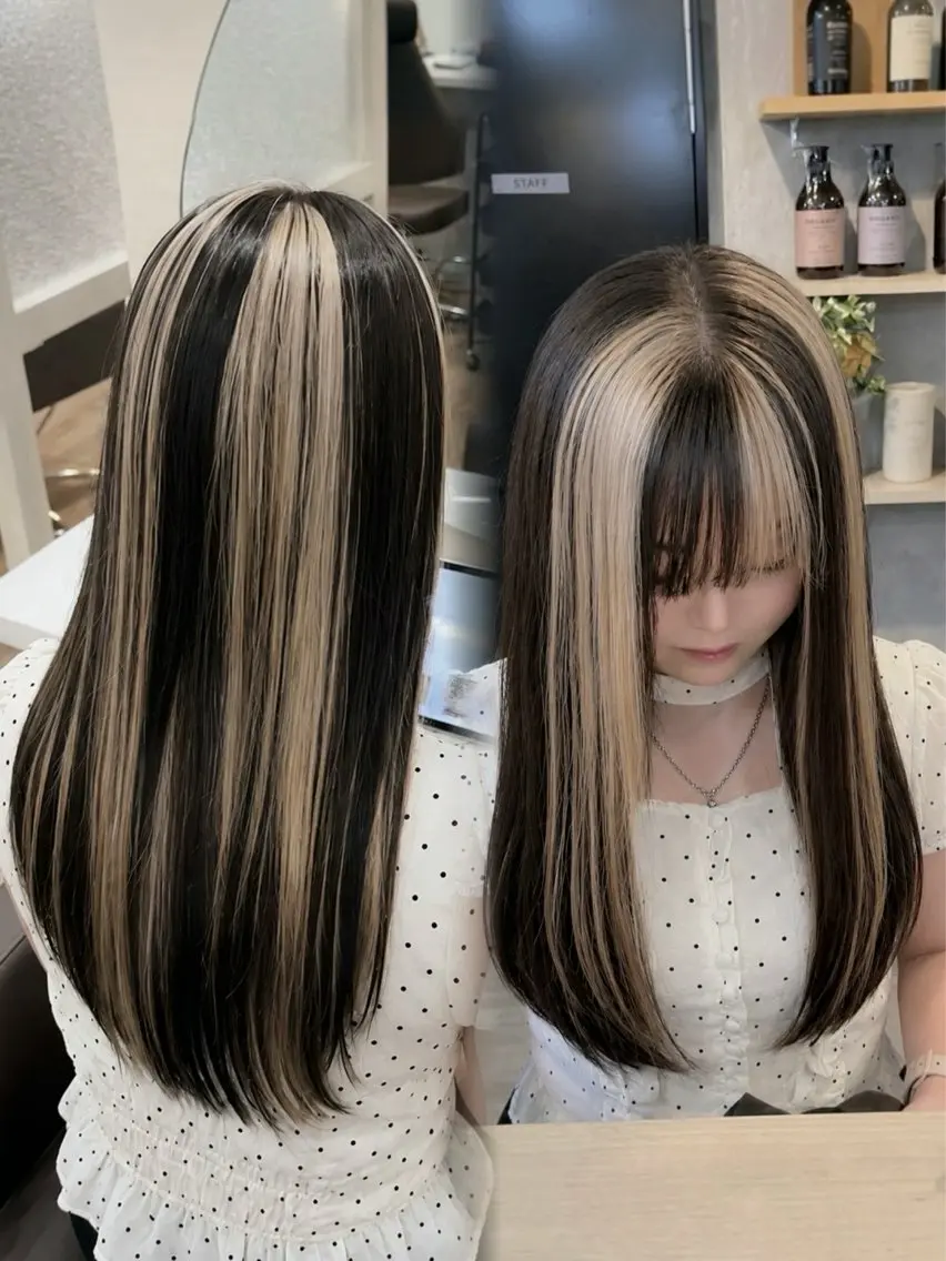 ロング カラー ヘアカラー トリートメント 心斎橋難波/カラー ココロのヘアスタイル