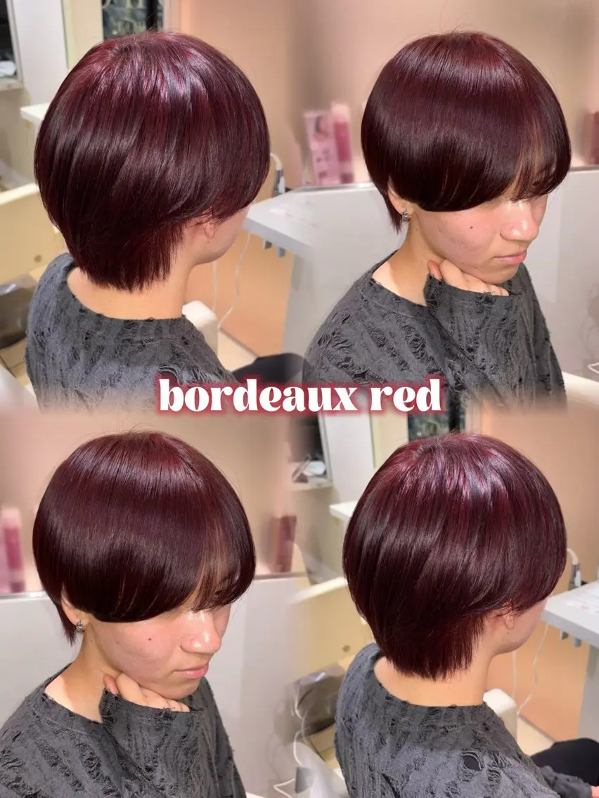 メンズ ヘアカラー ハイトーン×推し カラー💫Miyuのヘアスタイル