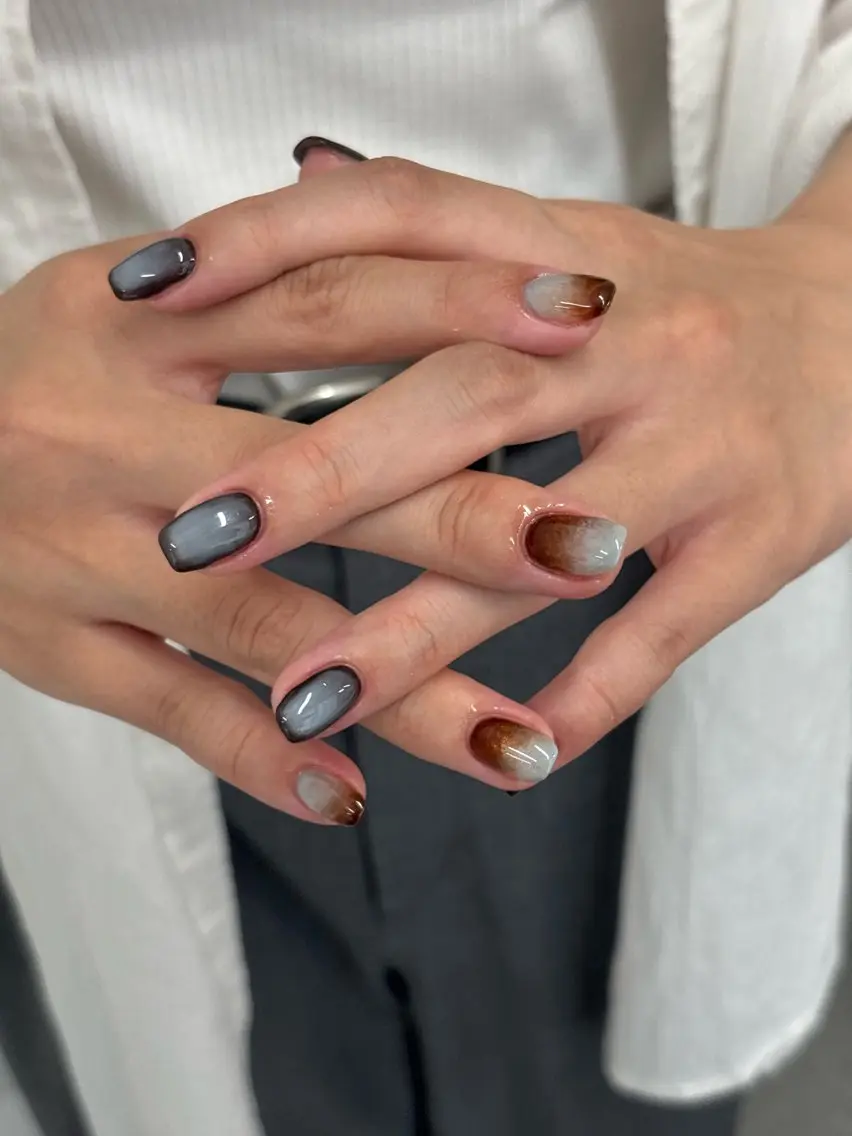 ネイル アートネイル 枚方 Basea nails Minaのネイルデザイン